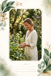 Elegant Botanical Photo Card