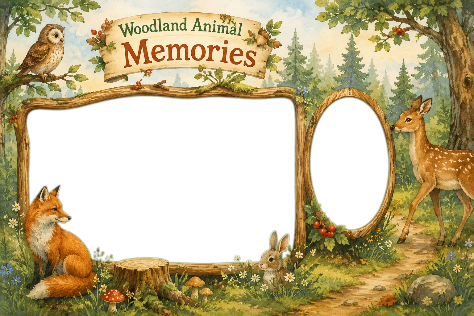 Woodland Animal Memories