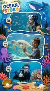 Underwater Animal Story