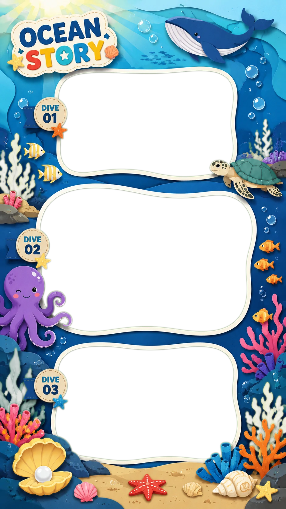 Underwater Animal Story