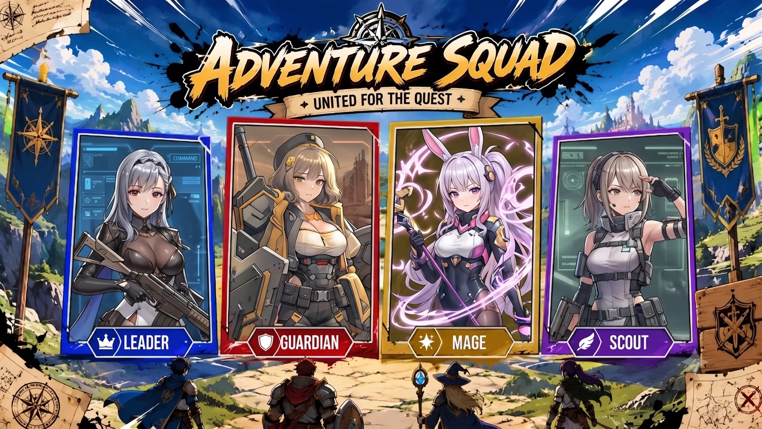 Anime Adventure Team Roster