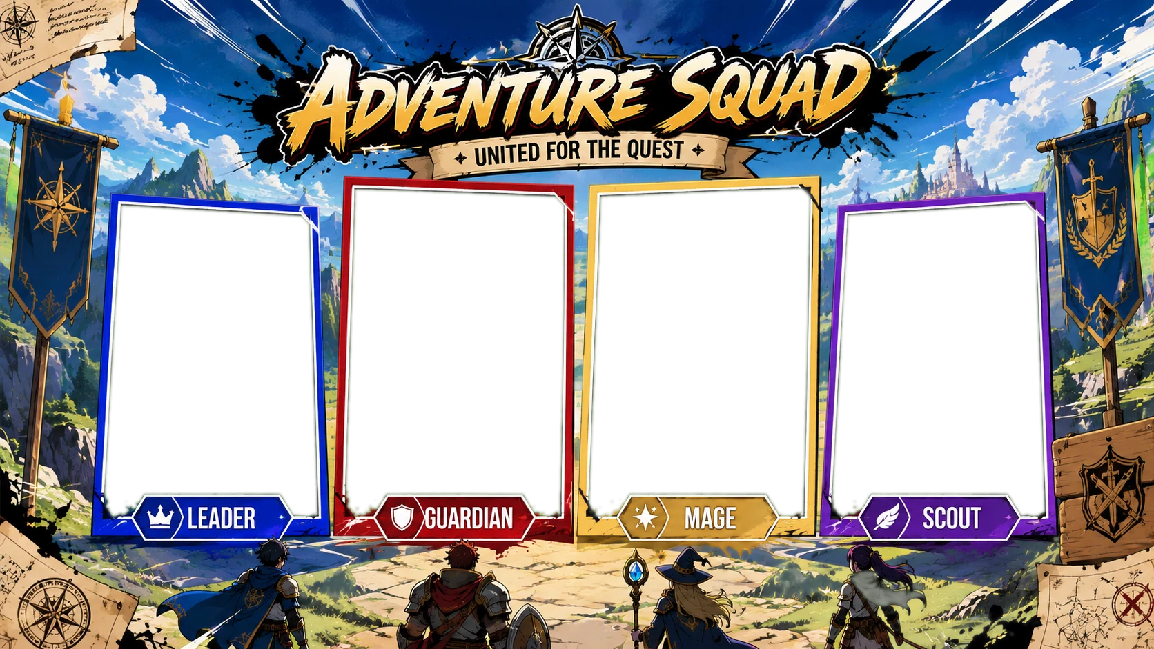 Anime Adventure Team Roster
