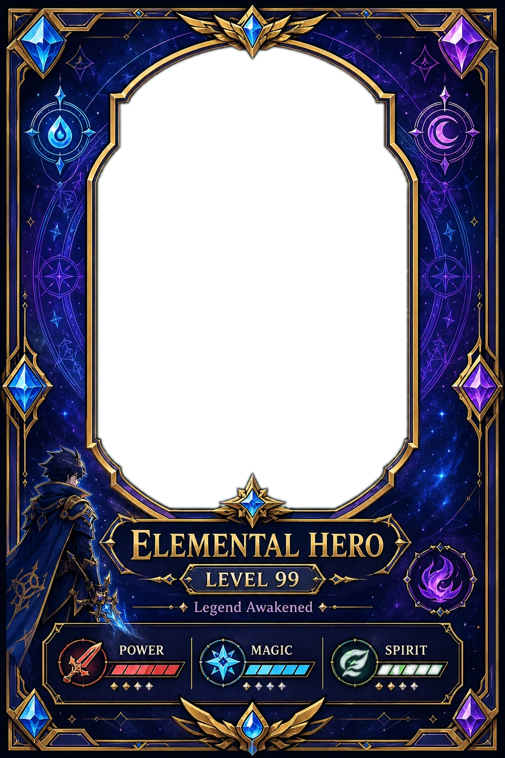 Elemental Fantasy Hero Profile