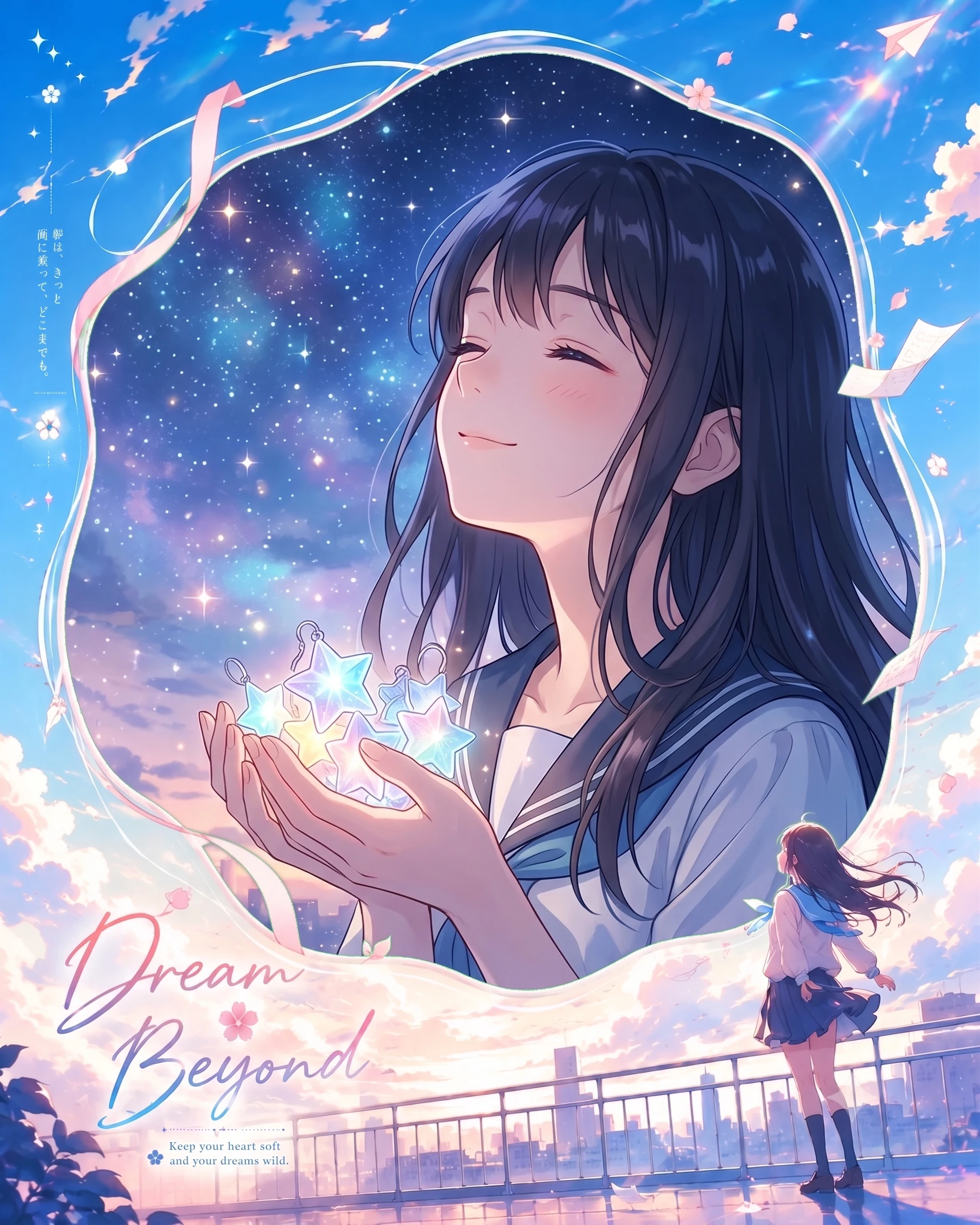 Dreamy Anime Portrait Frame
