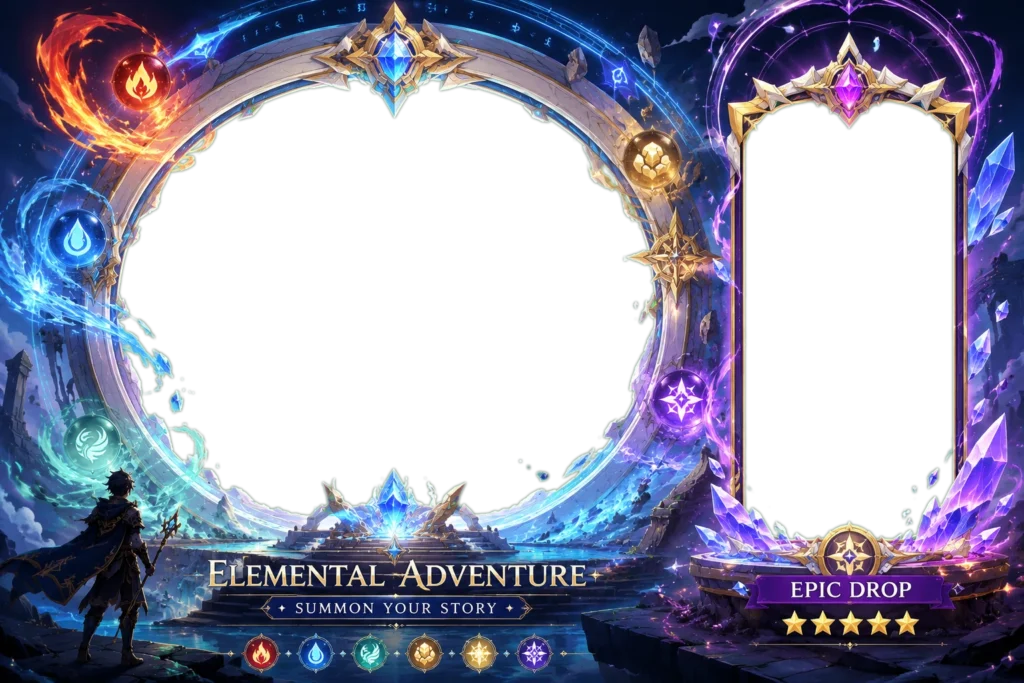 Elemental Gacha Adventure
