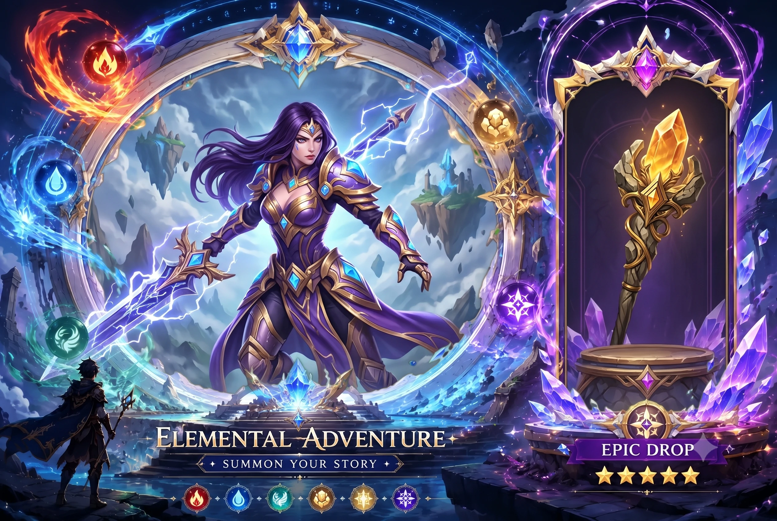 Elemental Gacha Adventure