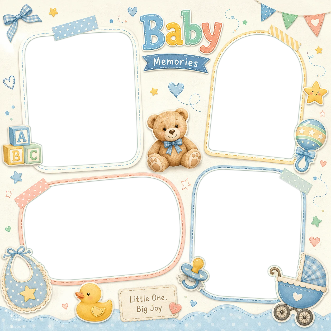 Cute Baby Memory Collage