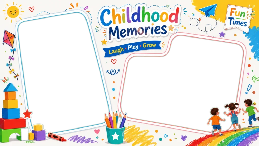 Colorful Childhood Memories