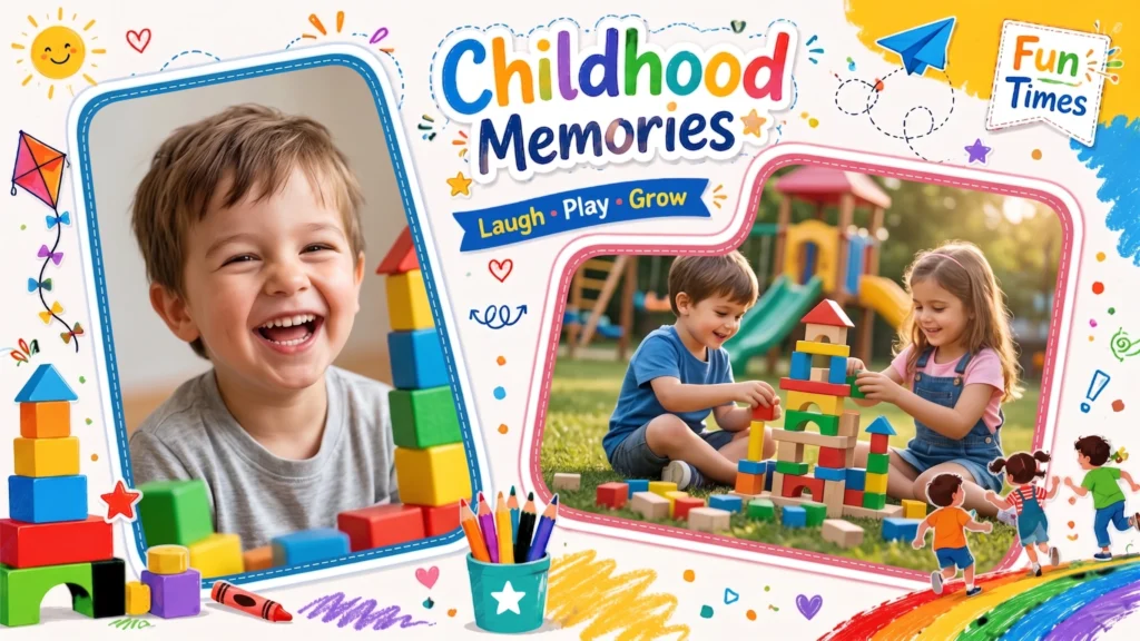 Colorful Childhood Memories
