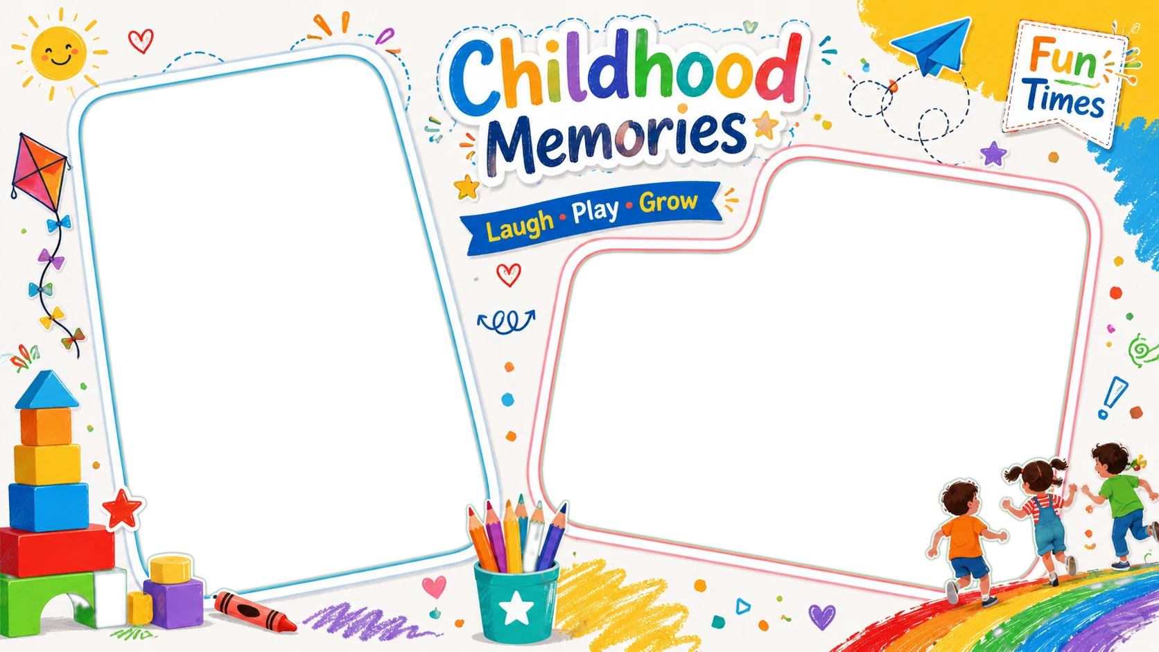 Colorful Childhood Memories