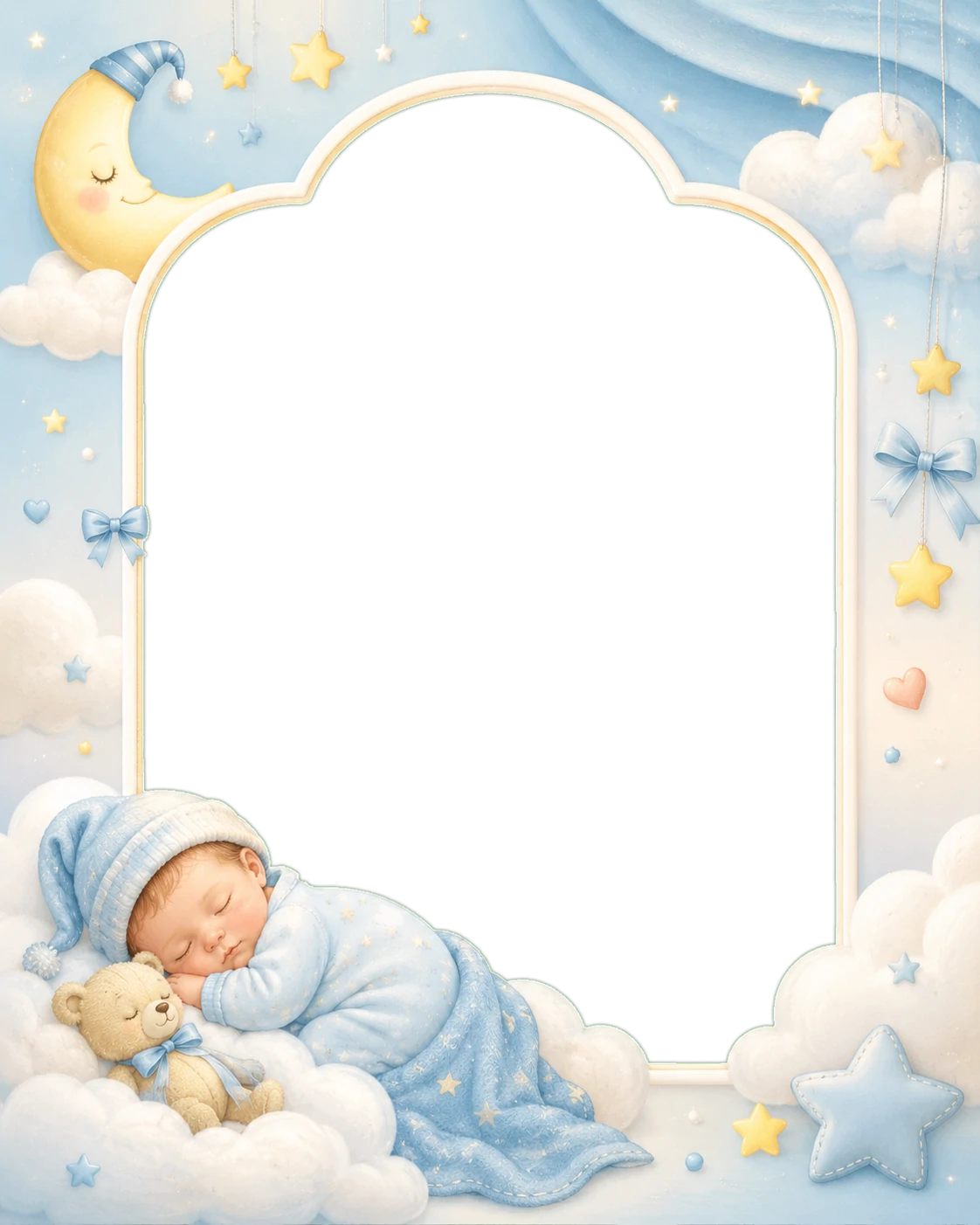 Soft Cloud Newborn Frame