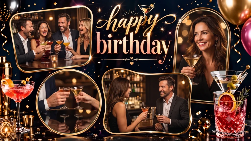 Cocktail Birthday Party