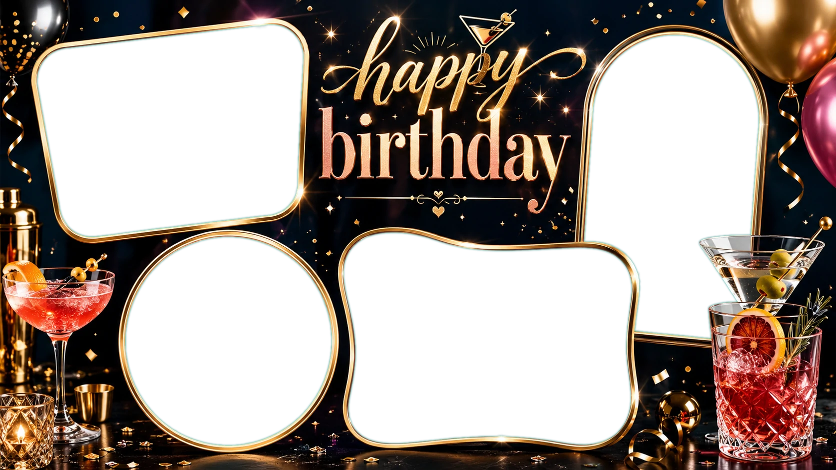 Cocktail Birthday Party