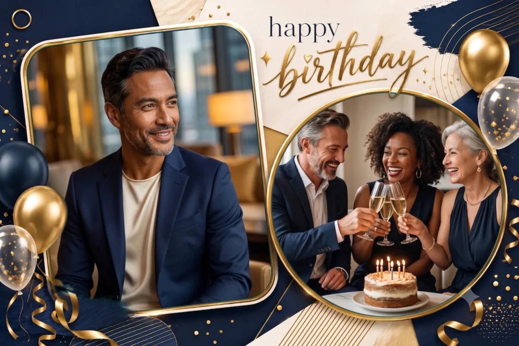 Modern Birthday