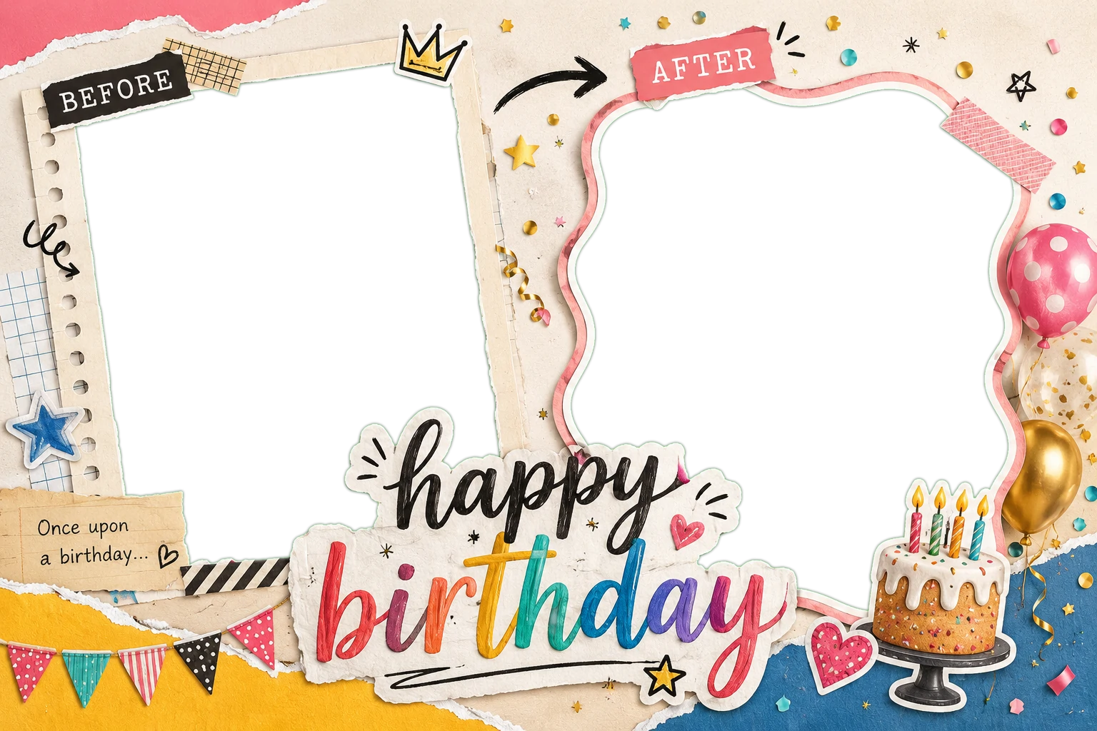 Birthday Before and After