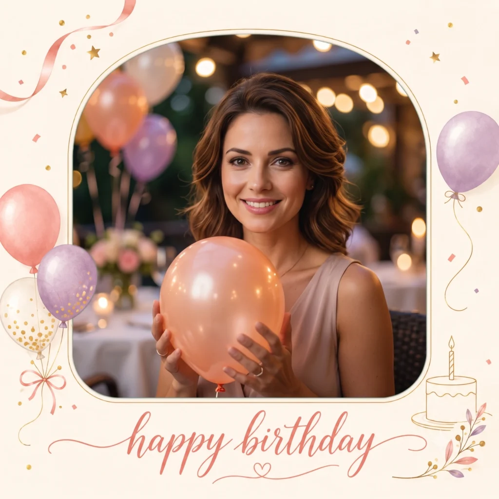 Minimal Birthday Invitation