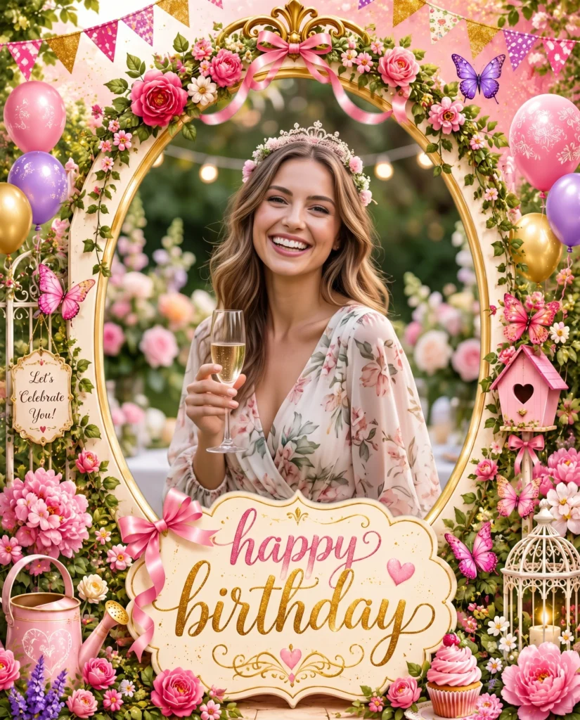 Garden Birthday Party