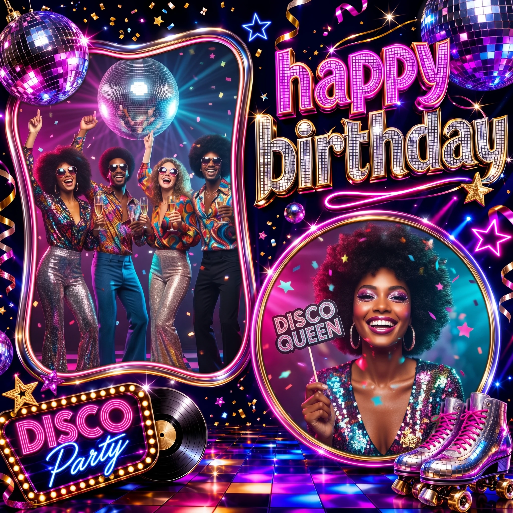 Disco Birthday Party