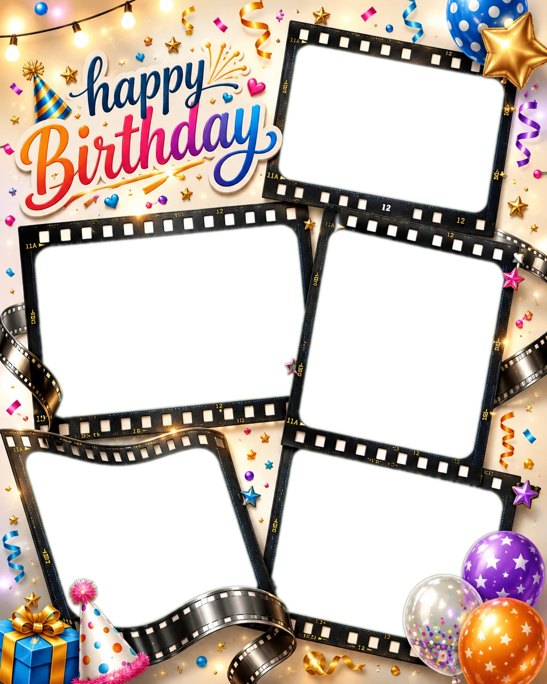 Colorful Birthday Celebration