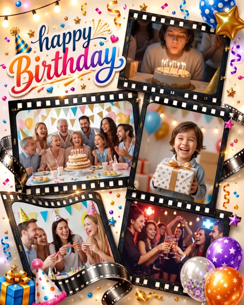 Colorful Birthday Celebration