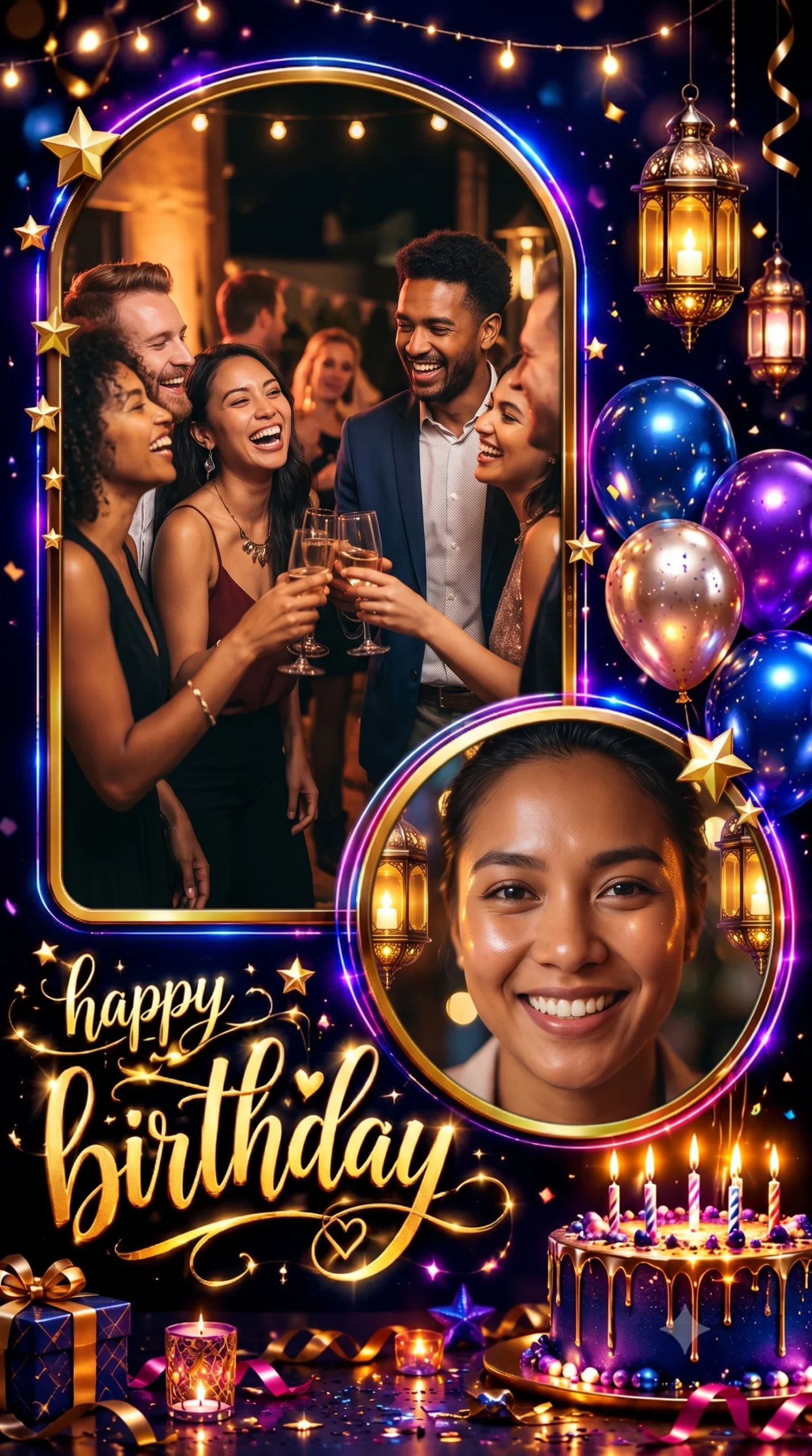 Night Birthday Party