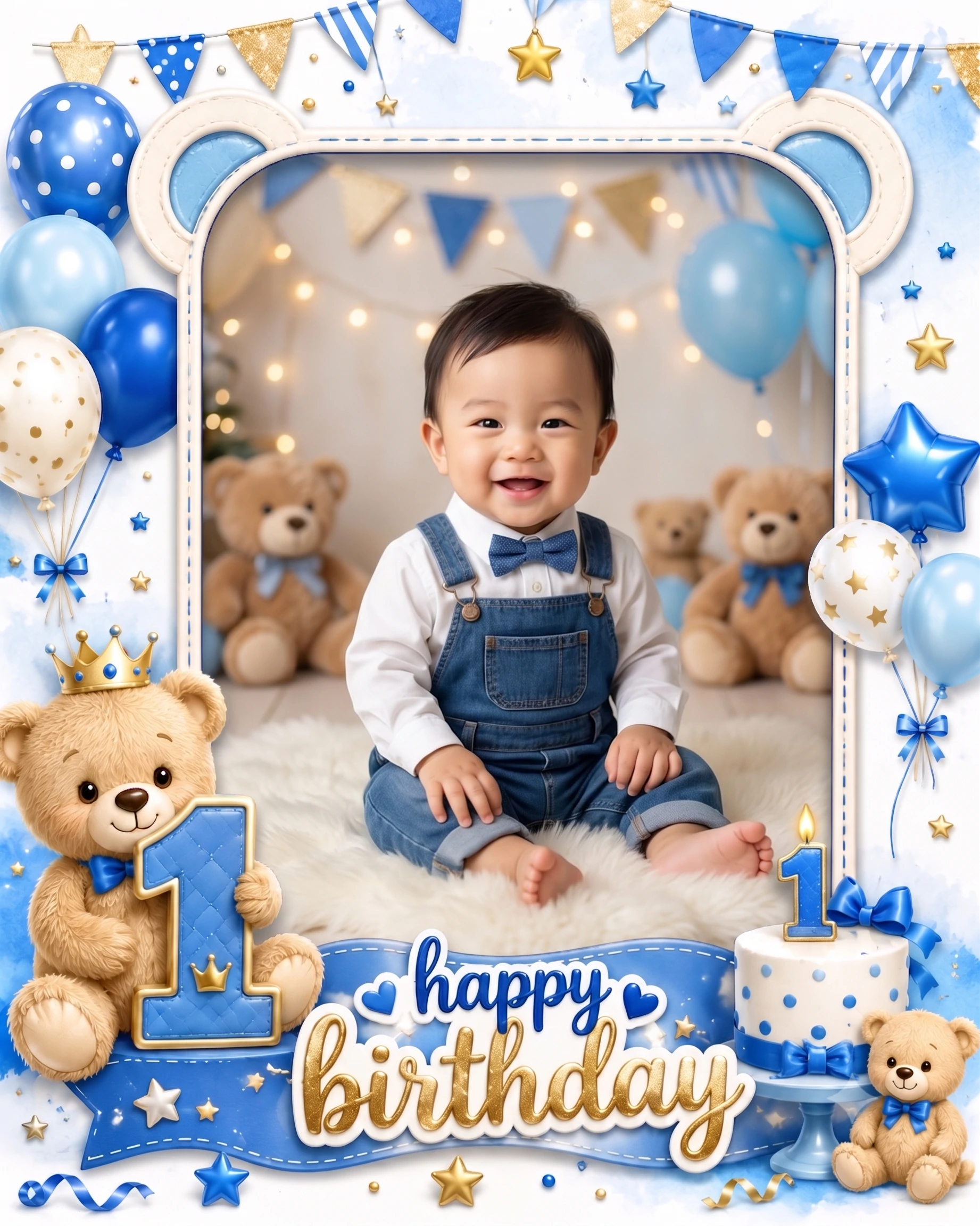 Teddy First Birthday