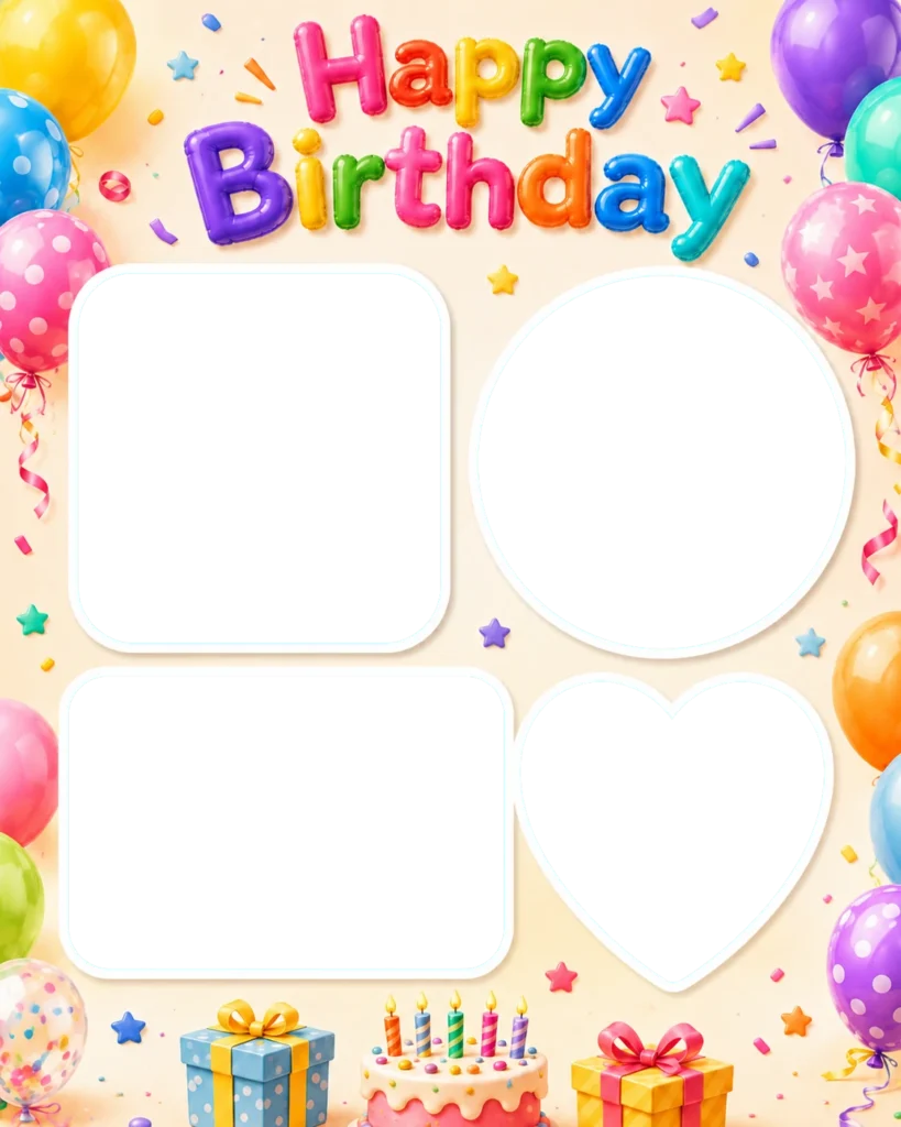 Colorful Balloon Birthday