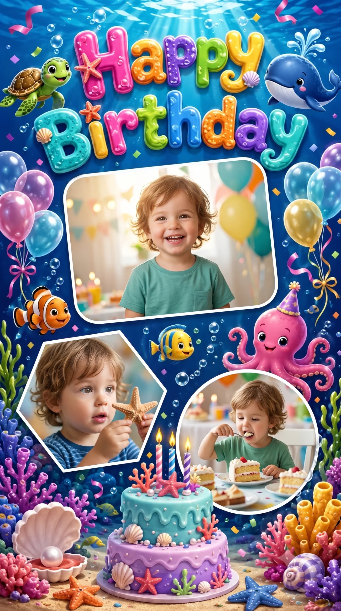 Underwater Birthday