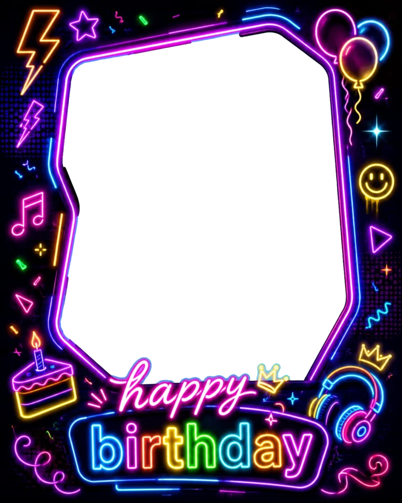 Neon Teen Birthday