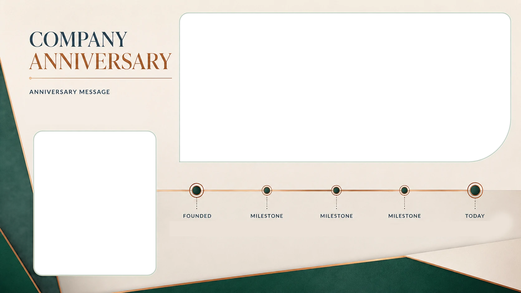 Company Anniversary Timeline