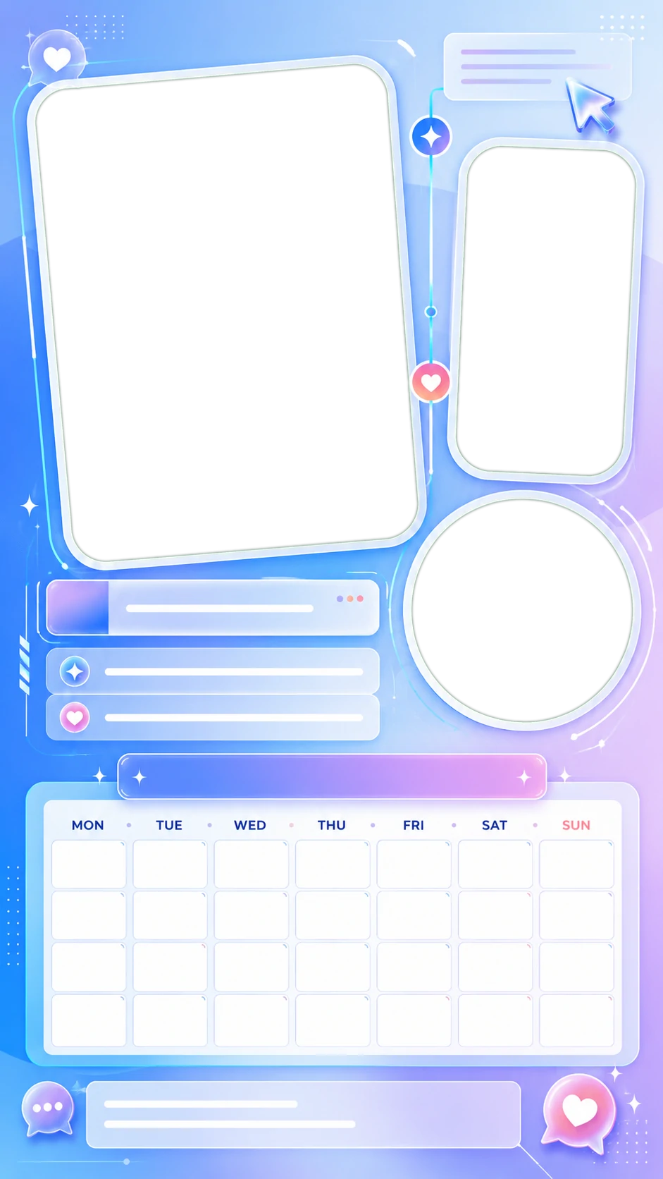 Mobile Monthly Photo Calendar