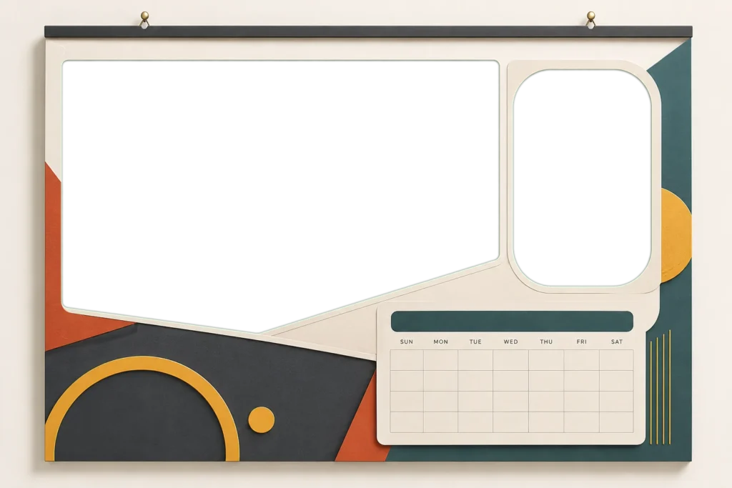 Modern Wall Photo Calendar