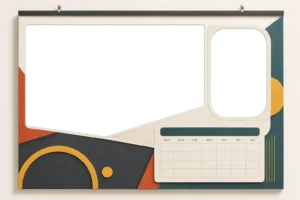 Modern Wall Photo Calendar