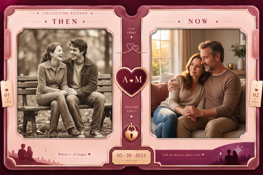 Romantic Couple Memory Cards