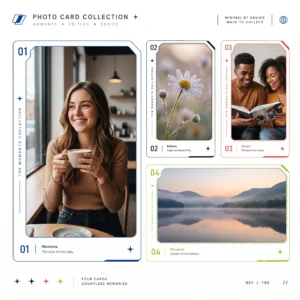 Minimal Photo Card Collection