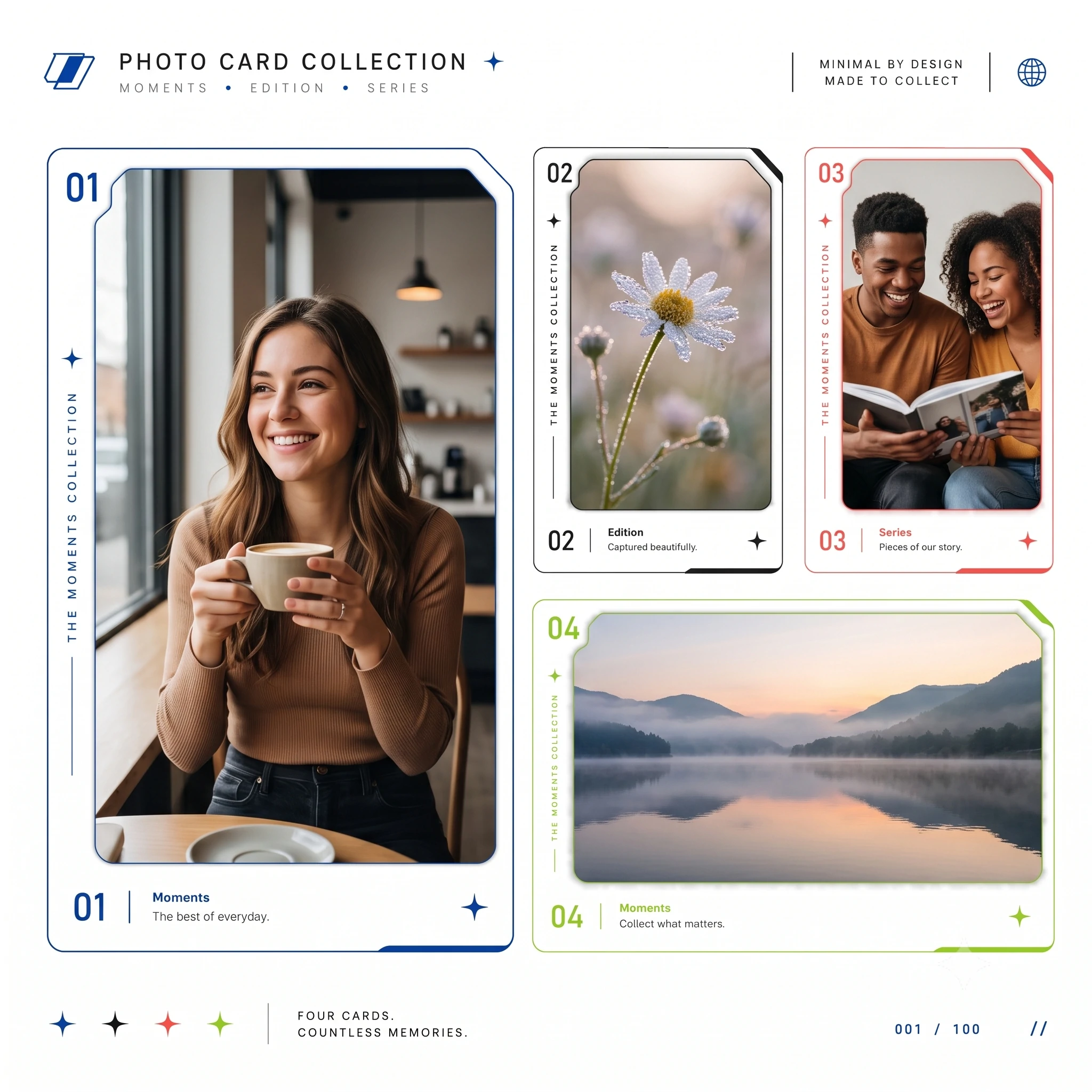 Minimal Photo Card Collection