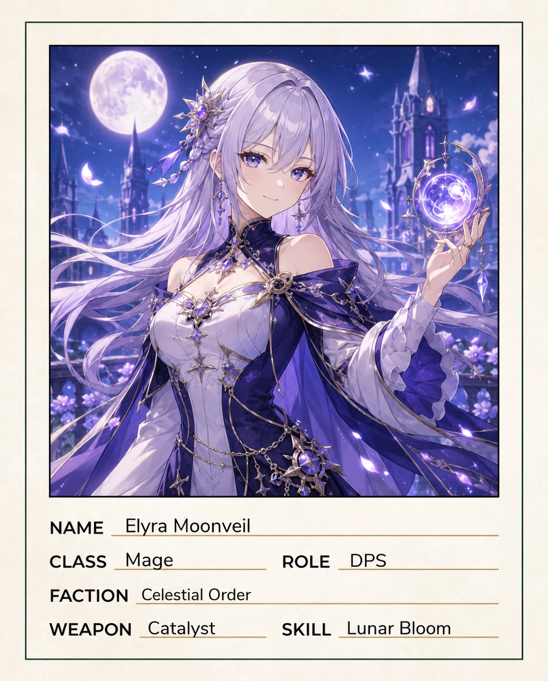 RPG Character Archive