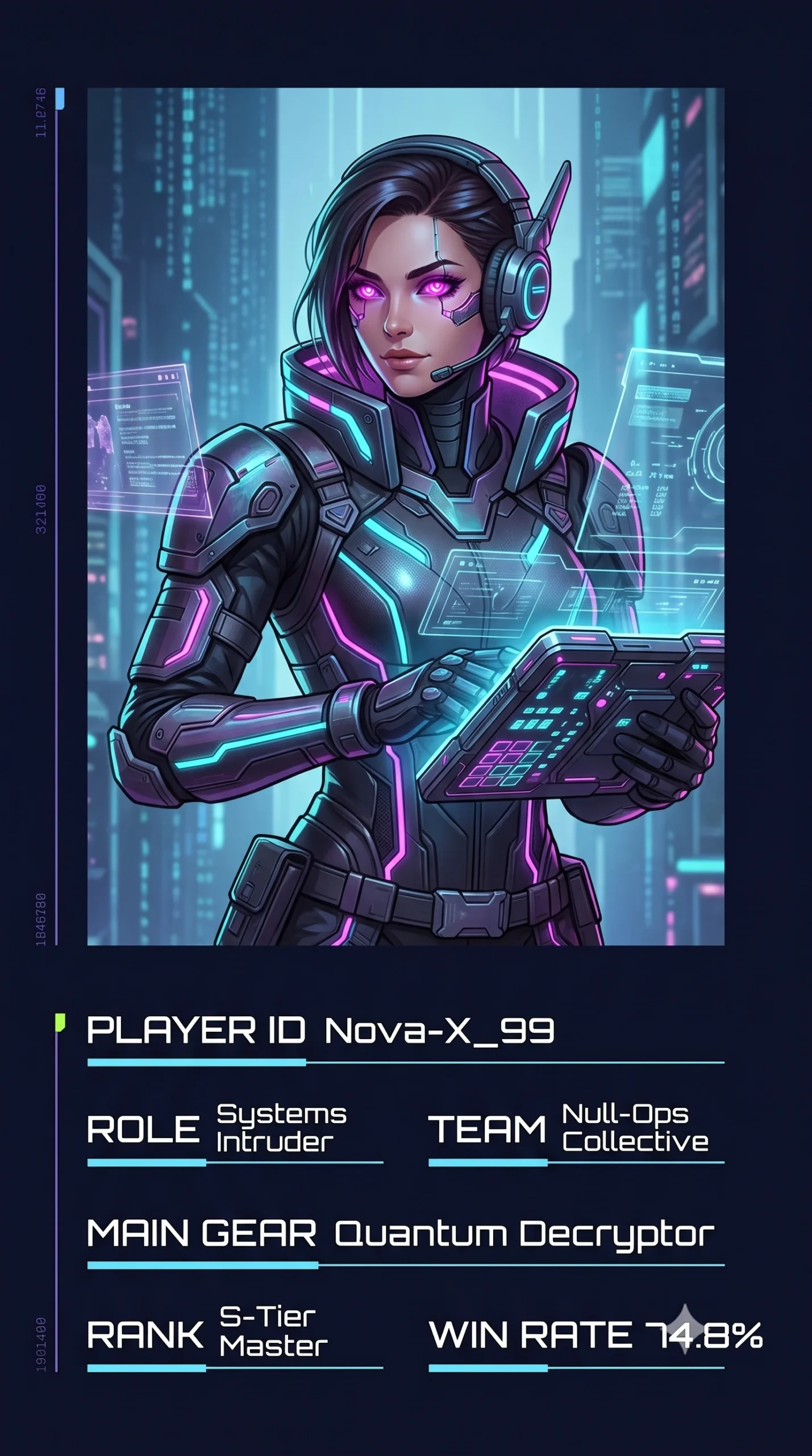 Cyber Player Loadout
