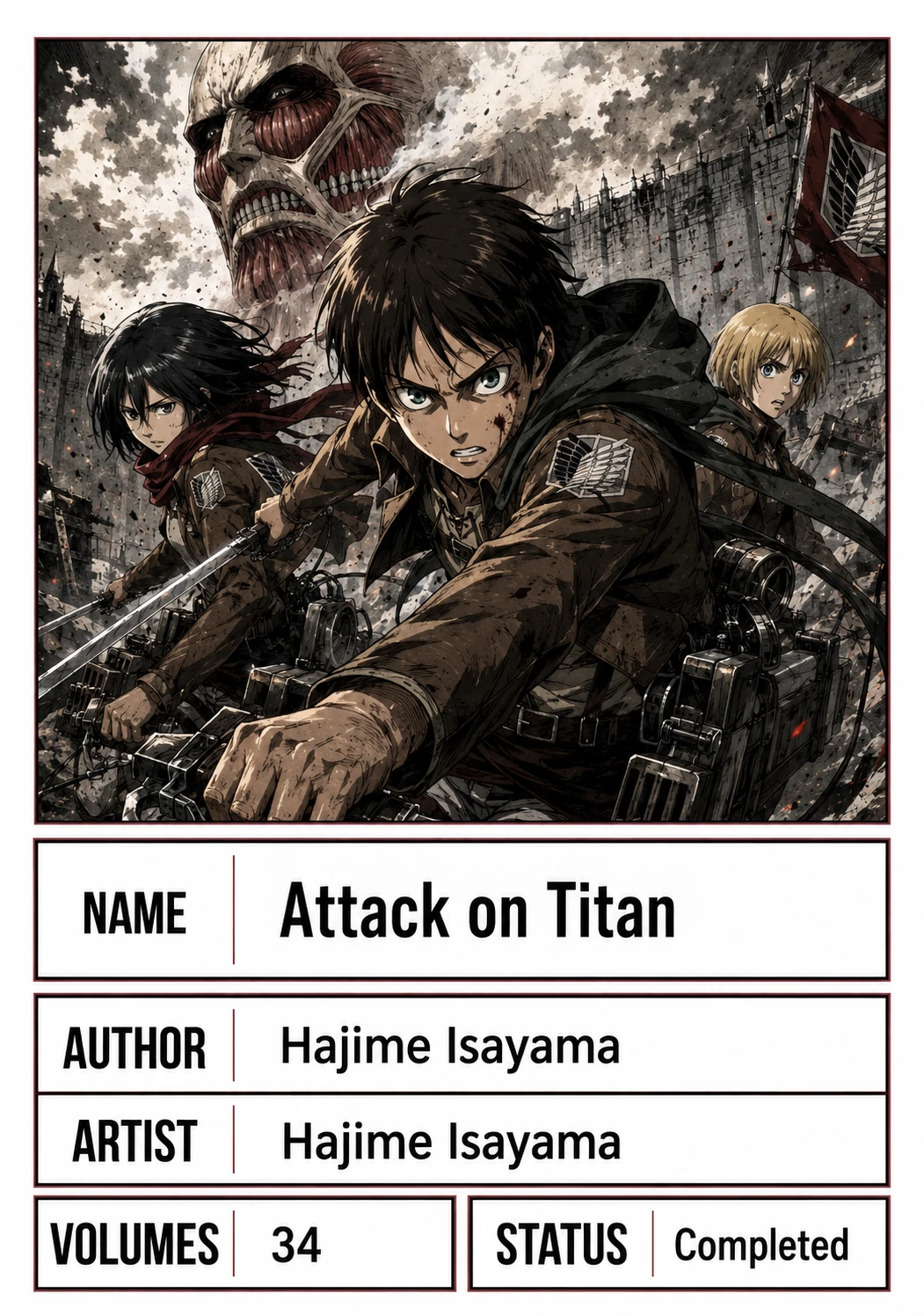 Plain Manga Card(1)