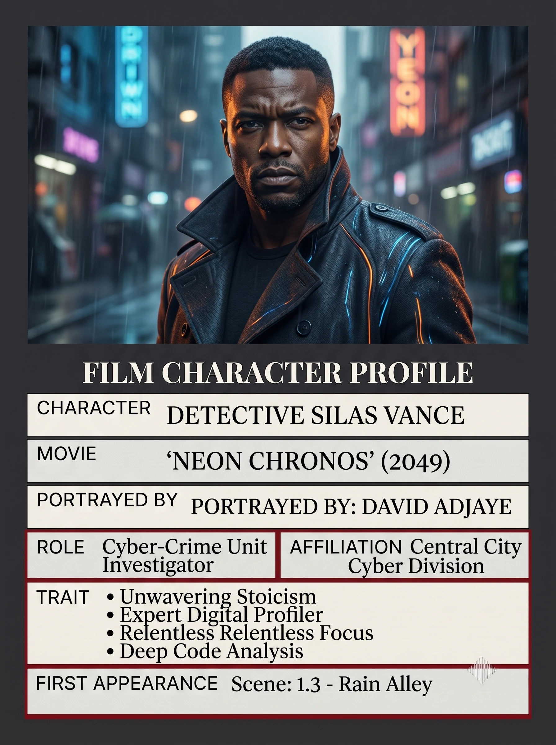 Character Casting File
