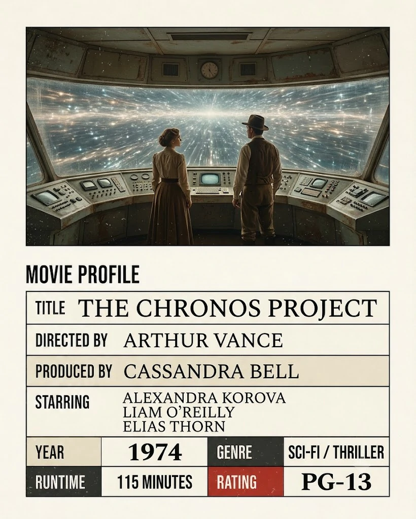Cinematic Production Sheet