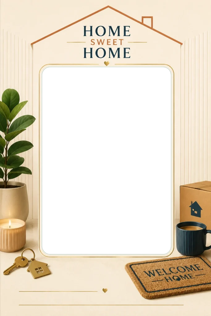 Modern Housewarming Card