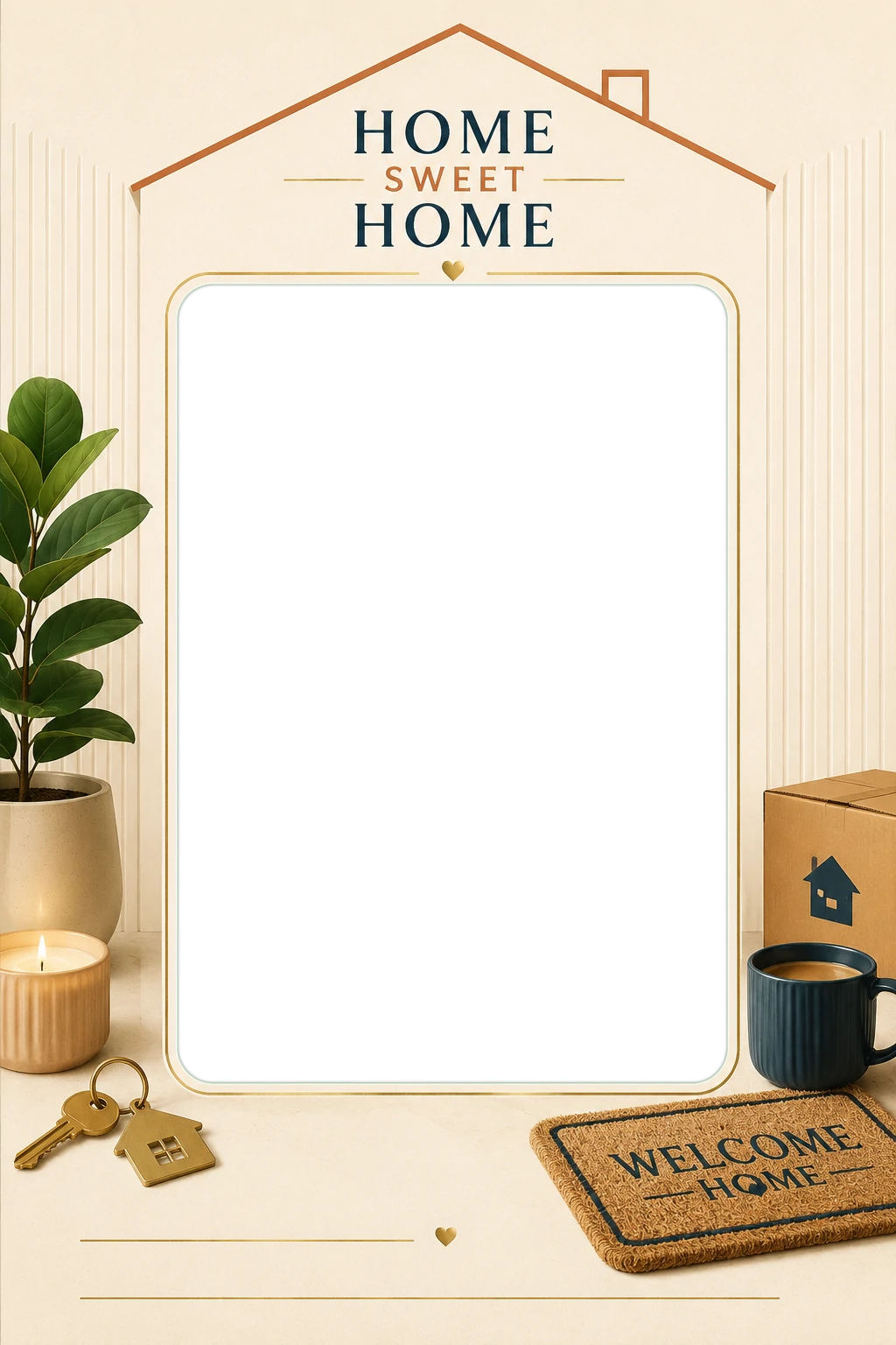 Modern Housewarming Card