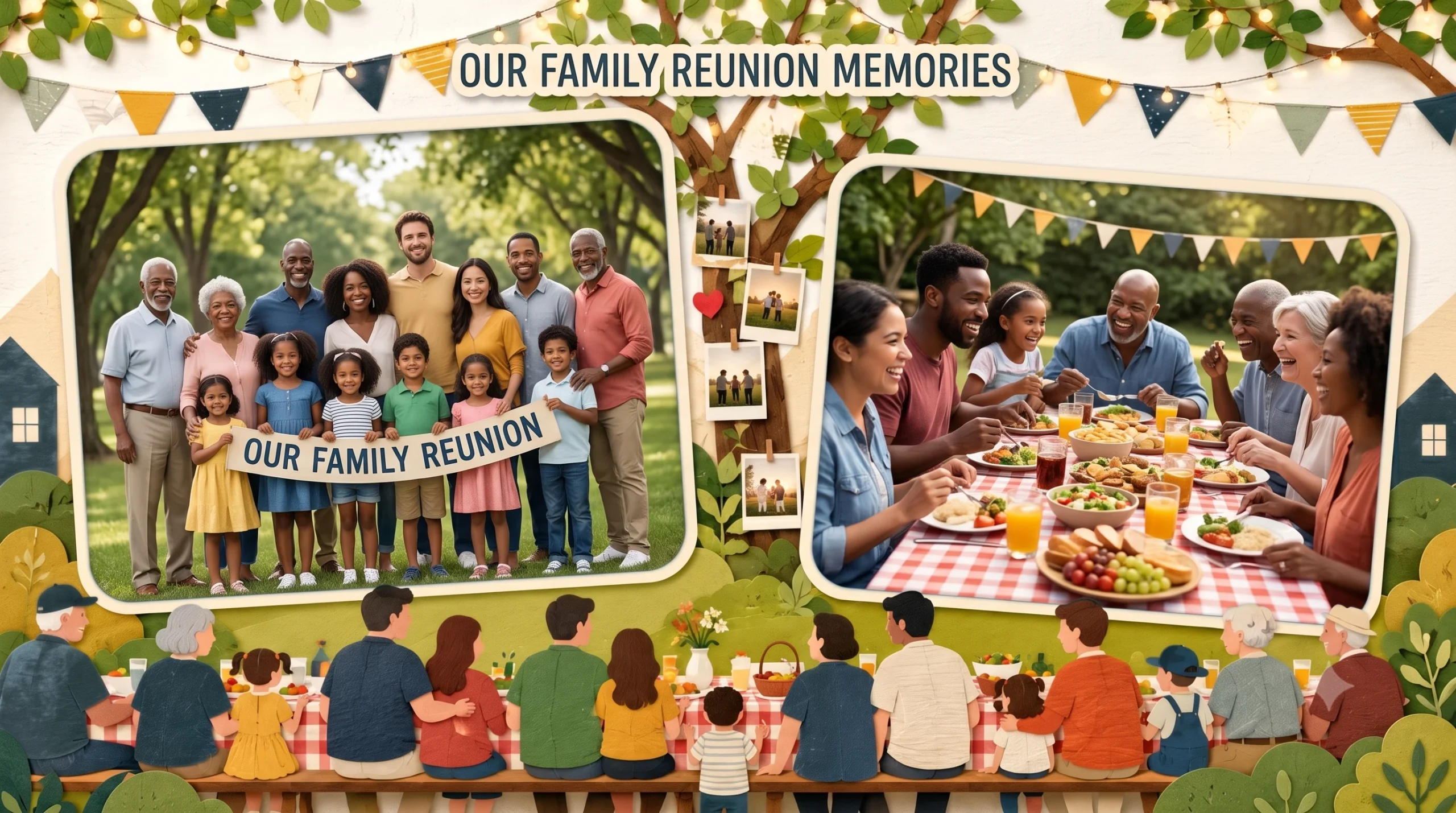 Family Reunion Memory Board