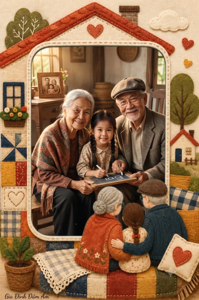 Grandparents Love Photo Card