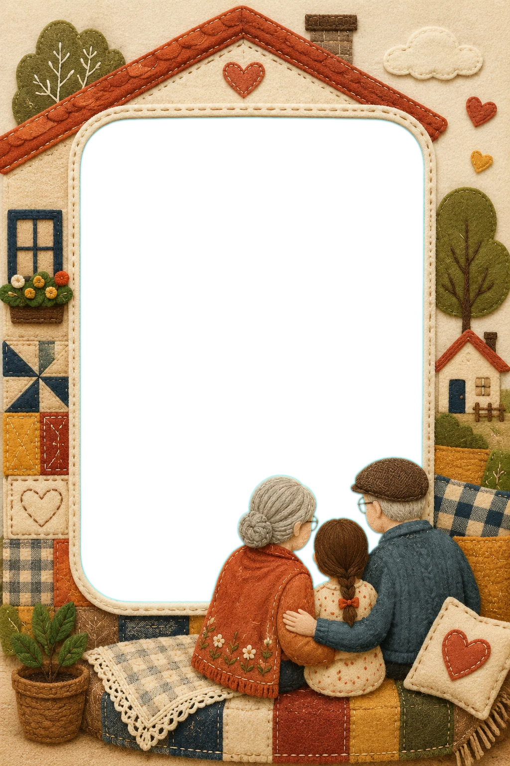 Grandparents Love Photo Card