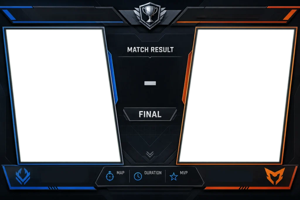 Competitive Match Result Board