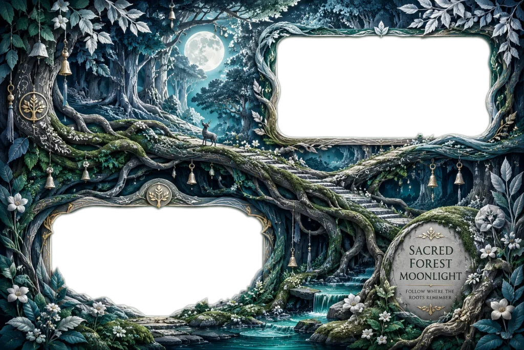 Sacred Forest Moonlight Frame(1)