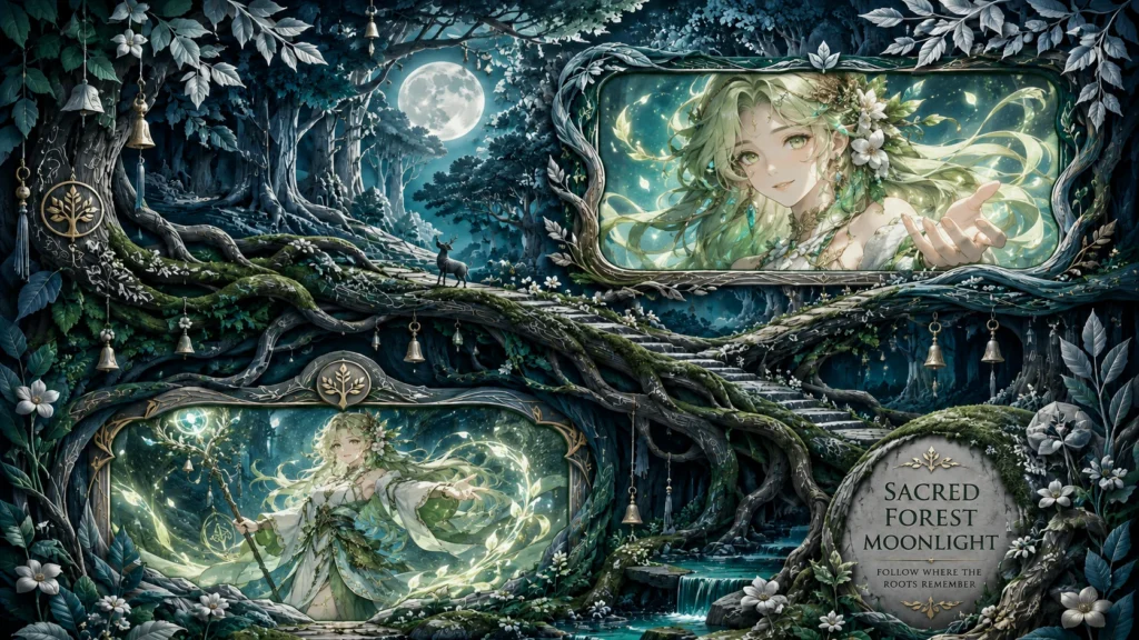 Sacred Forest Moonlight Frame(1)