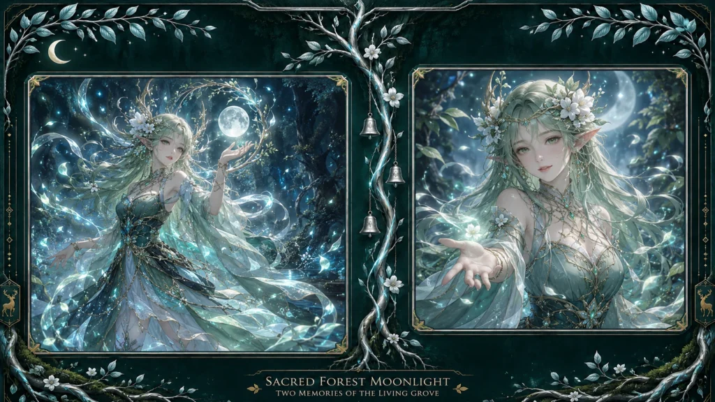 Sacred Forest Moonlight Frame(2)